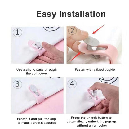 GripMaster | Anti-Slip Bedding Clip Set
