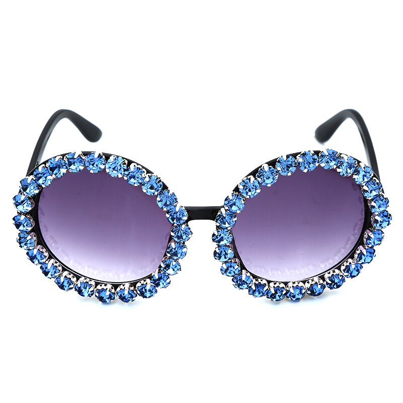 Big Round Fashion Designer Shades