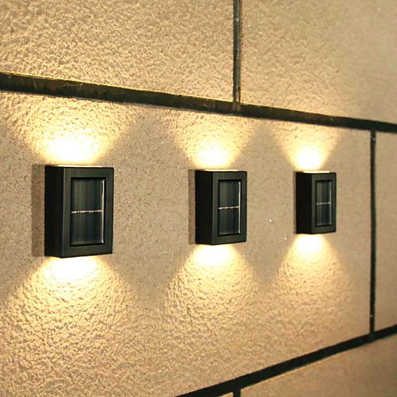Bright Solar Powered Fence Lights