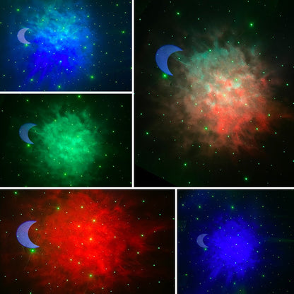 Cosmic Night Sky Star Projector Lamp