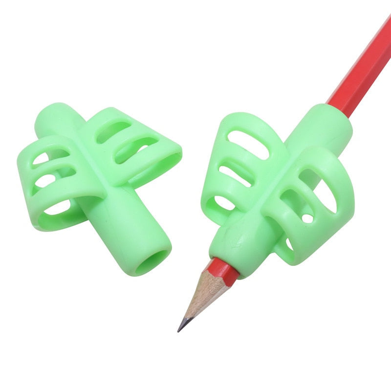 Colorful Kids Pencil Holder Finger Guide