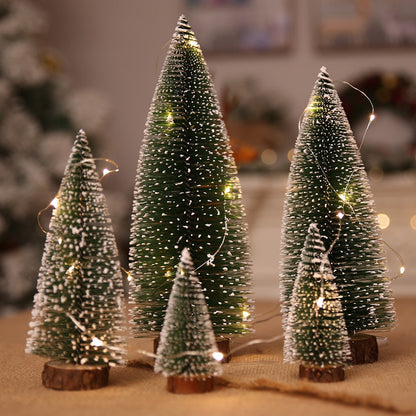 Mini Christmas Pine Tree Table Decoration