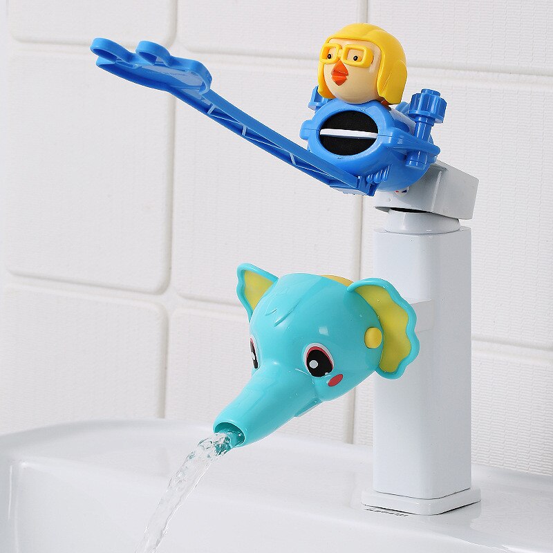 Colorful Kid Friendly Faucet Extender Spray Guard