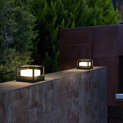 Outdoor Solar Patio Light Fixture