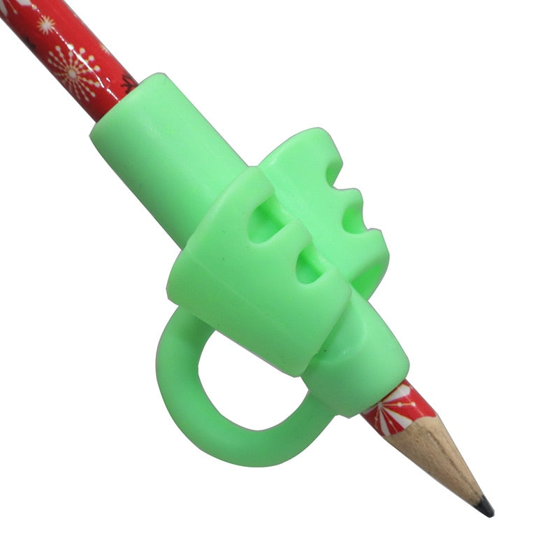 Colorful Kids Pencil Holder Finger Guide