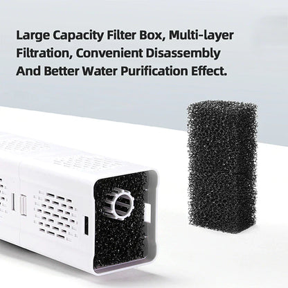 Clean Water Bubble Fish Tank Filter System