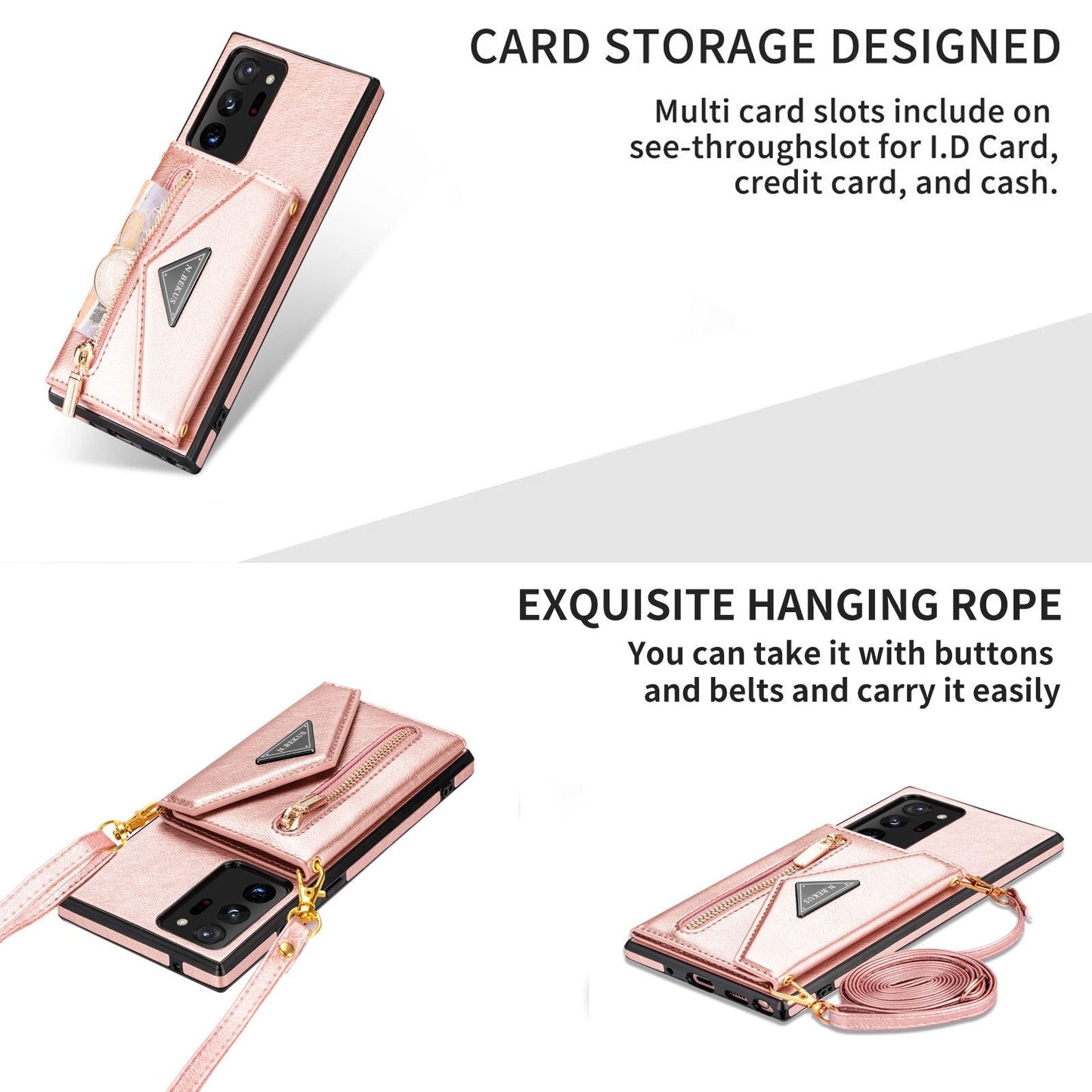 Soft Protective Phone Wallet Case