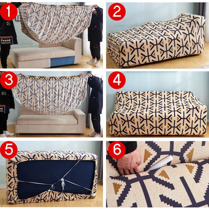 Stylish Slip Resistant Stretch Sofa Cover