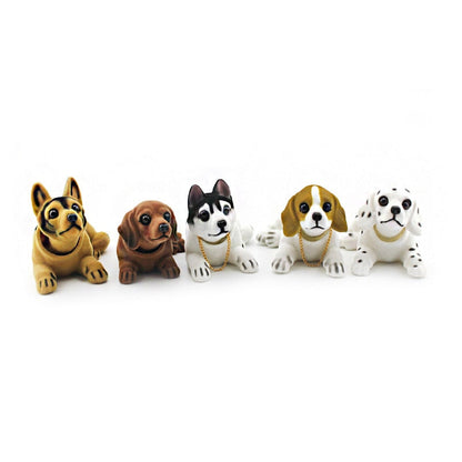 Fun Car Dog Bobble Head Decor