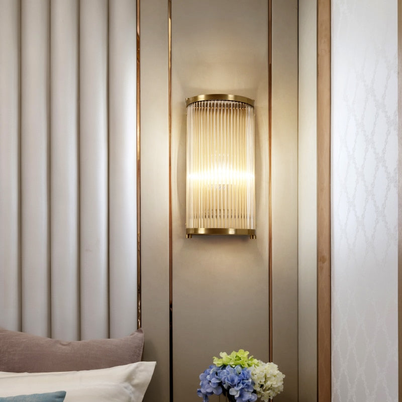 Luxury Copper Wall Light