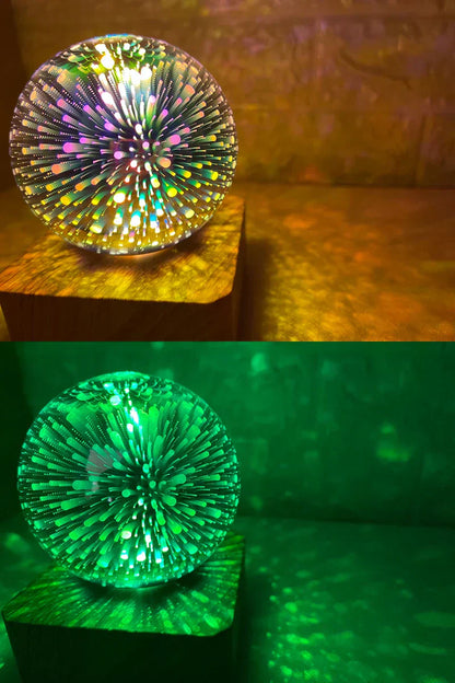 Colorful Star Projector Lamp USB LED Night Light