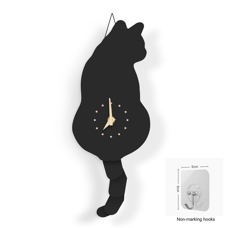 Fun Kitty Wall Timepiece - Fesara