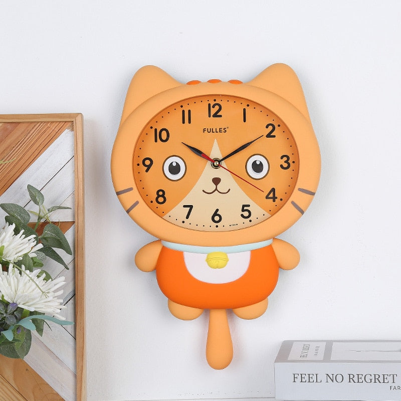 Adorable Night Owl Wall Clock