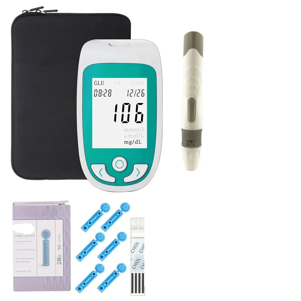 Easy Use Home Blood Glucose Monitor Kit - Fesara