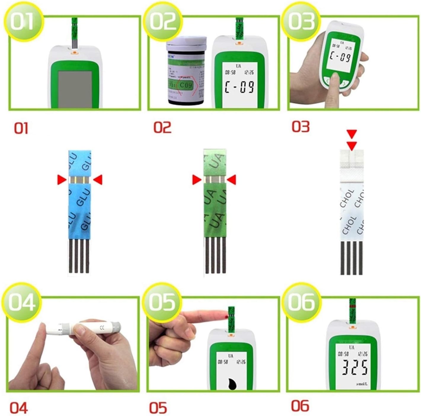 HealthWave | Accurate Portable Blood Sugar Test Kit for Home Monitoring 6