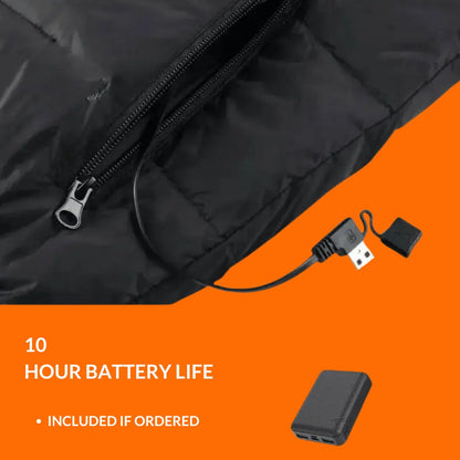 Warm Thermal Vest Adjustable Rechargeable Body Warmer