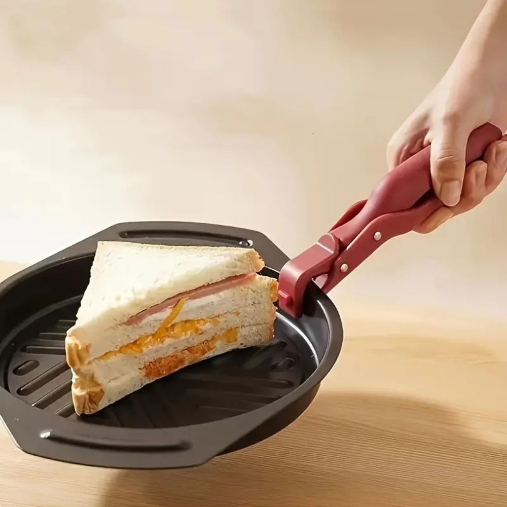 Non-Stick Silicone Cooking Tongs for Easy Food Handling - Fesara