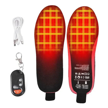 Rechargeable Thermal Shoe Insoles Warm Foot Warmers