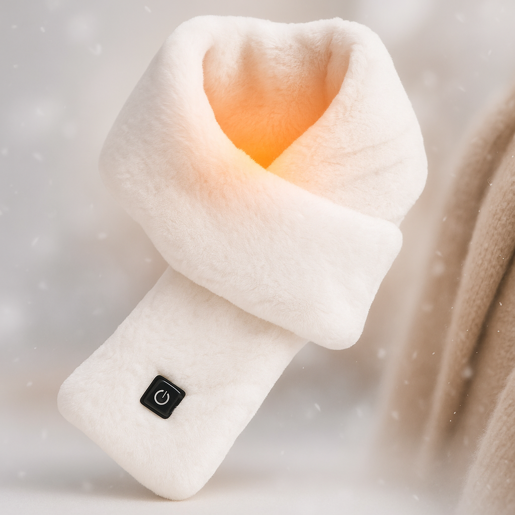 Heated Scarf with Soft Fleece for Winter Warmth 5