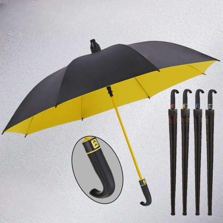 Strong Wind Resistant Umbrella with Ergonomic Grip - Fesara