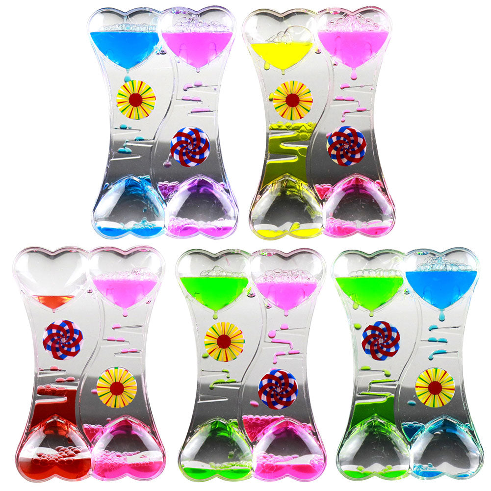 Romantic Double Heart Sand Timer