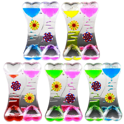 Romantic Double Heart Sand Timer