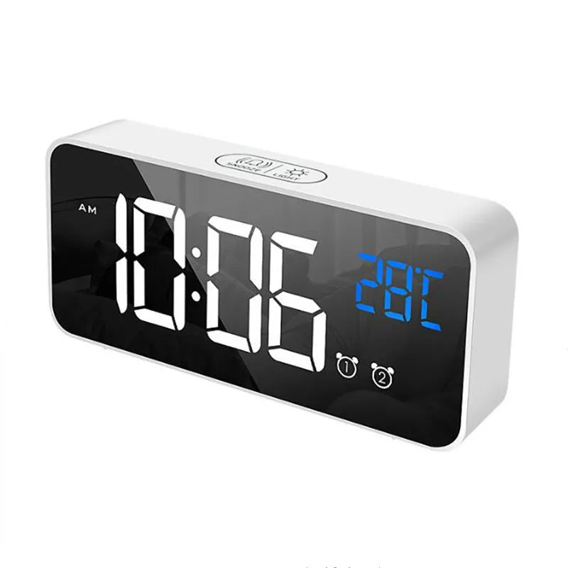 Intelligent LED Clock Radio with Voice Assistant