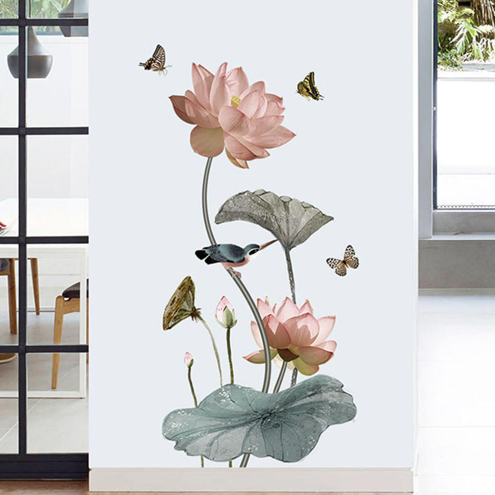 Beautiful Floral Removable Wall Decal