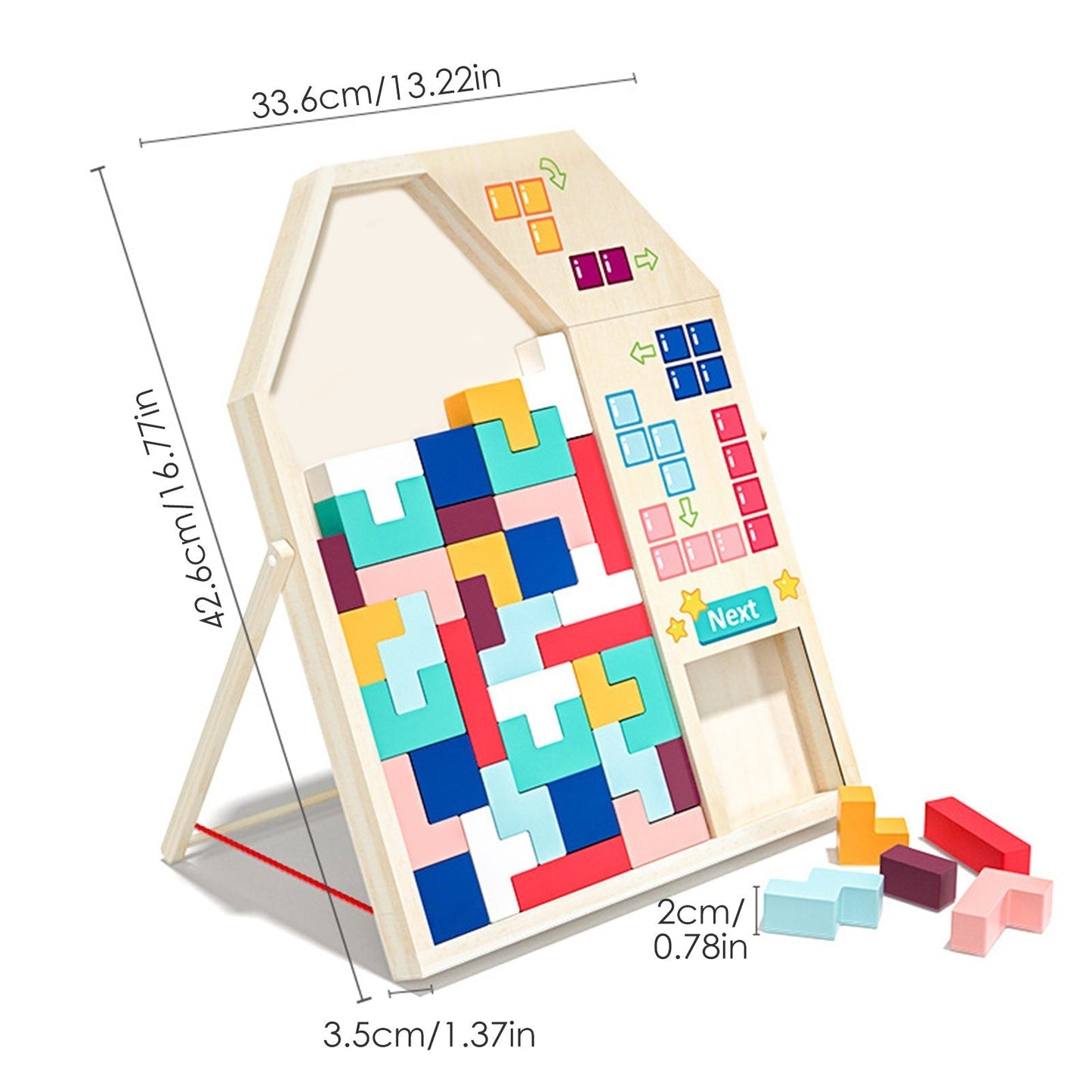 Fun Wooden Brain Teaser Puzzle