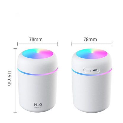 Cool Mist Air Humidifier with Colorful Night Light
