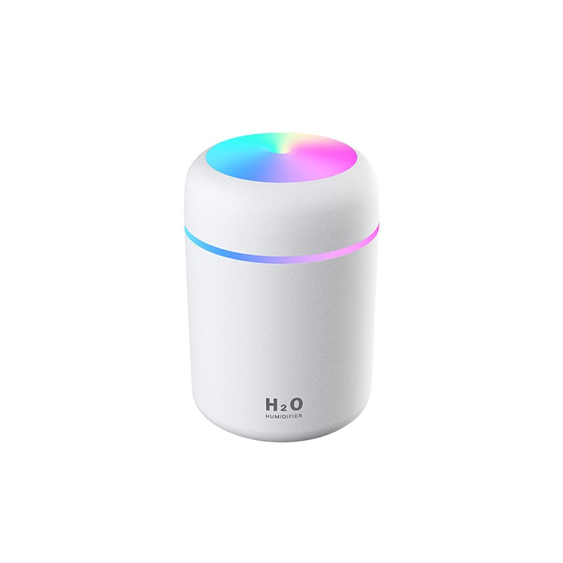 Cool Mist Air Humidifier with Colorful Night Light