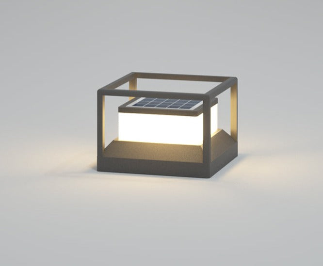 Outdoor Solar Patio Light Fixture