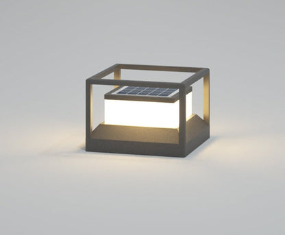Outdoor Solar Patio Light Fixture
