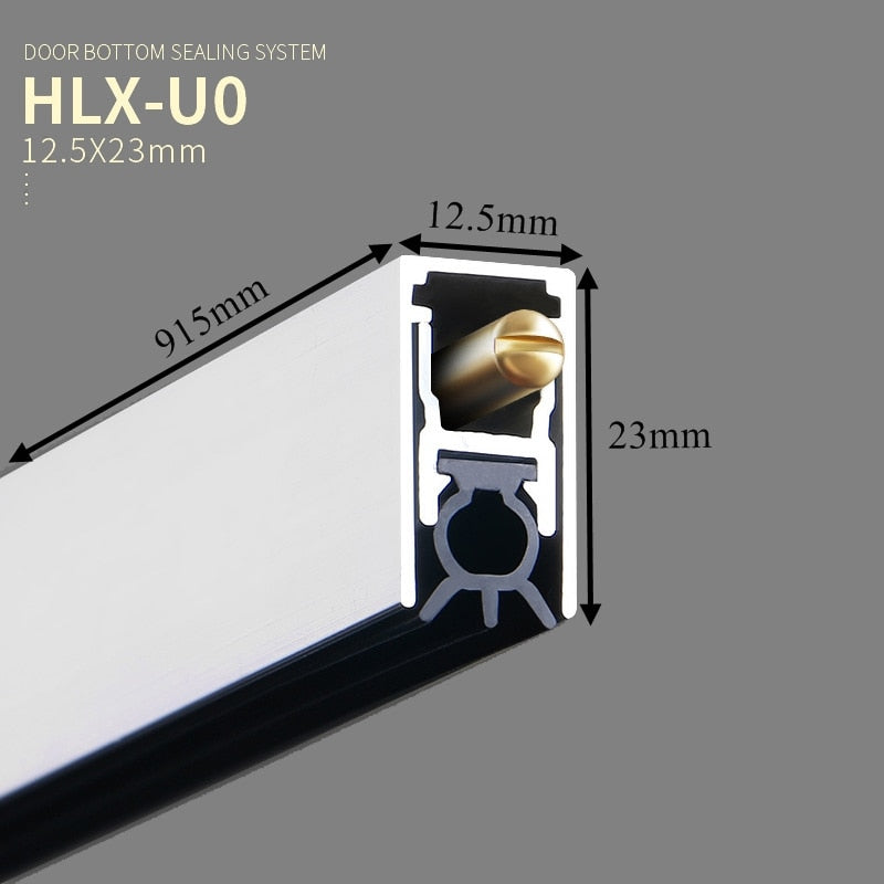 Easy Fit Automatic Door Seal Strip - Fesara