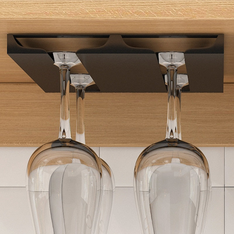 Space Saving Glass Shelf Storage Rack