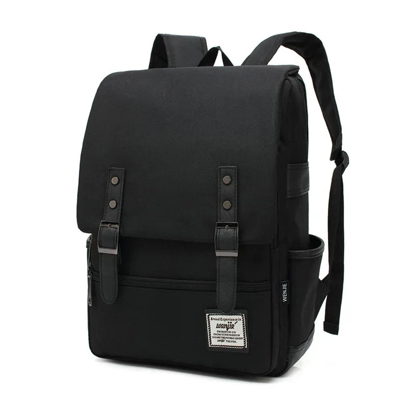 Classic Leather College Backpack