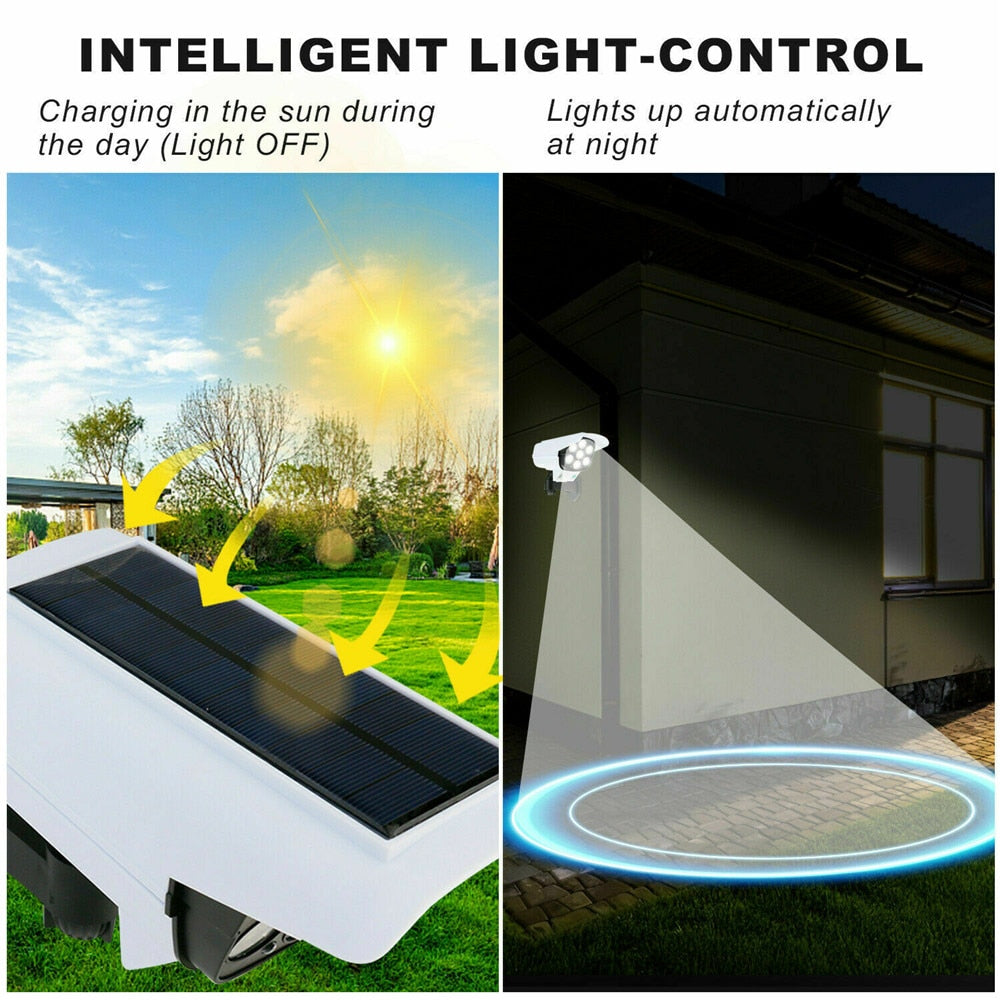 Outdoor Solar Powered Motion Light Camera