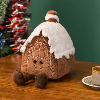 Soft Christmas Teddy – Cuddly Gingerbread Friend Plush Toy