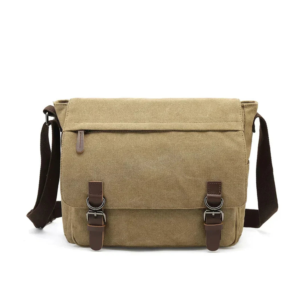 Tough Canvas Messenger Bag for Men - Fesara