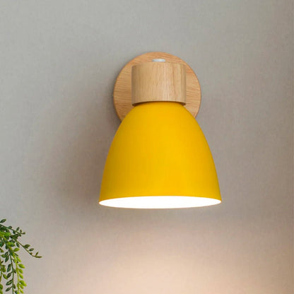 Classic Wood Wall Light - Rustic Home Lamp