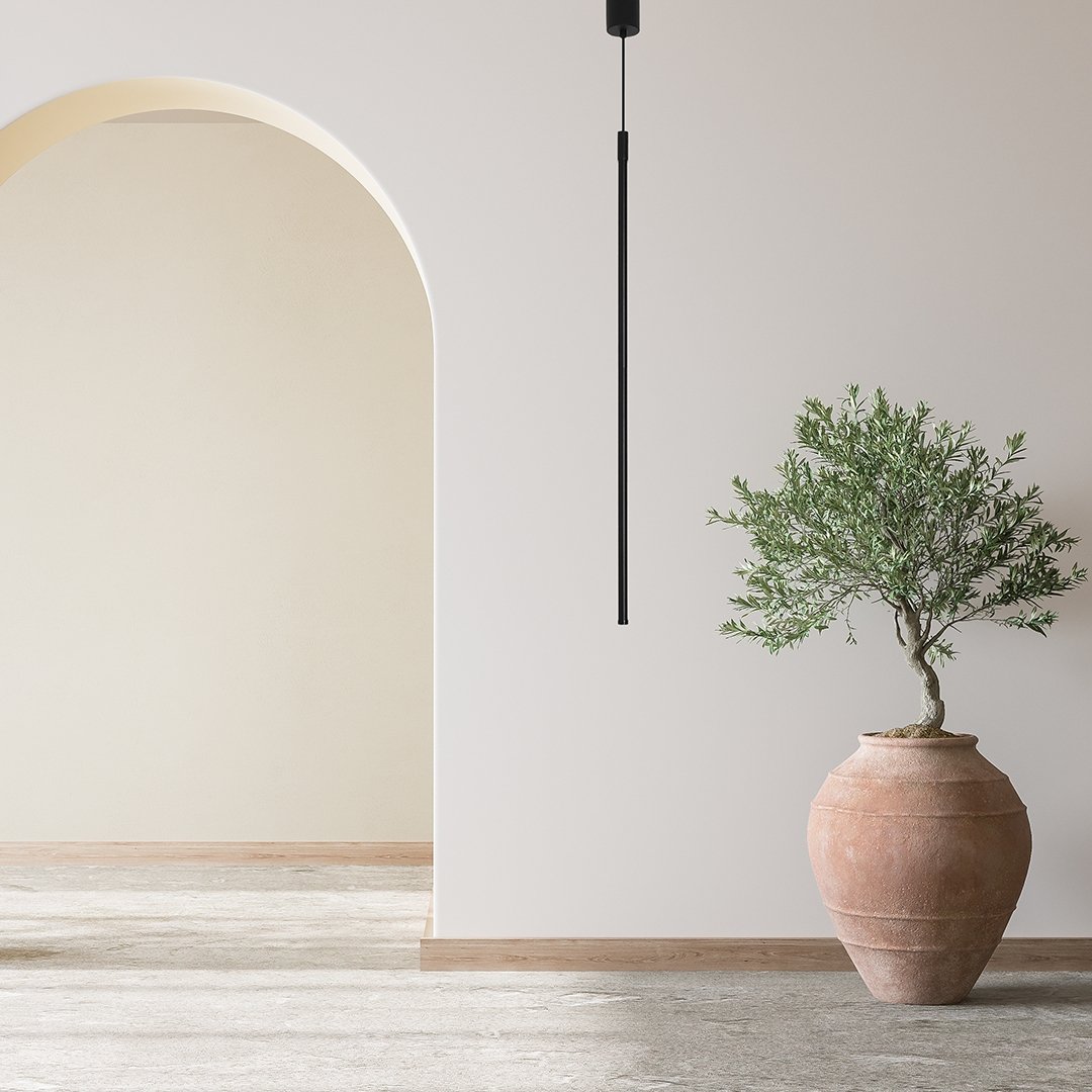Bright Dimmable LED Hanging Light with Remote