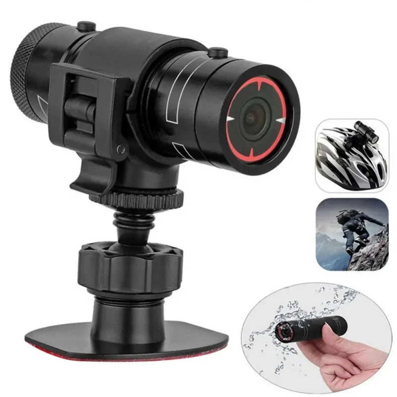 HD Motorcycle Camera - 1080P Action Cam with Wide Lens - Fesara