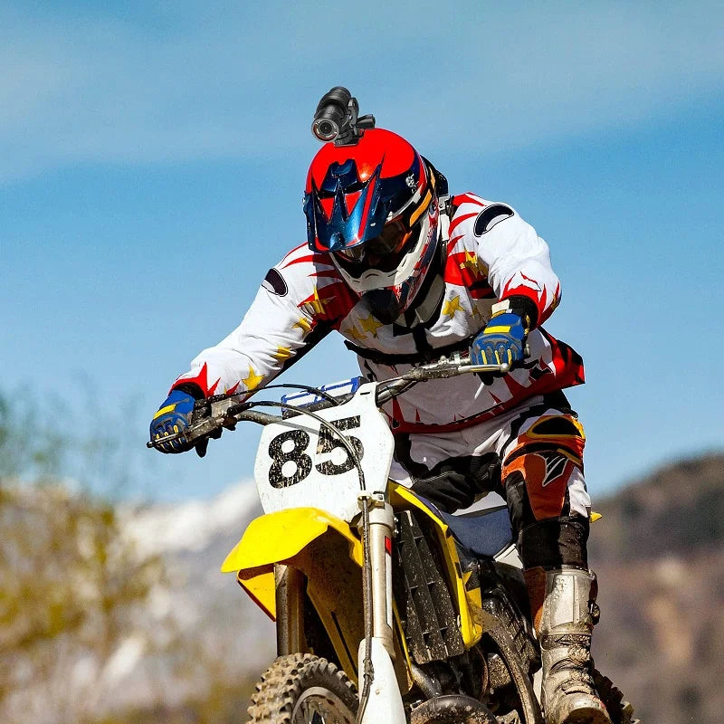 HD Motorcycle Camera - 1080P Action Cam with Wide Lens