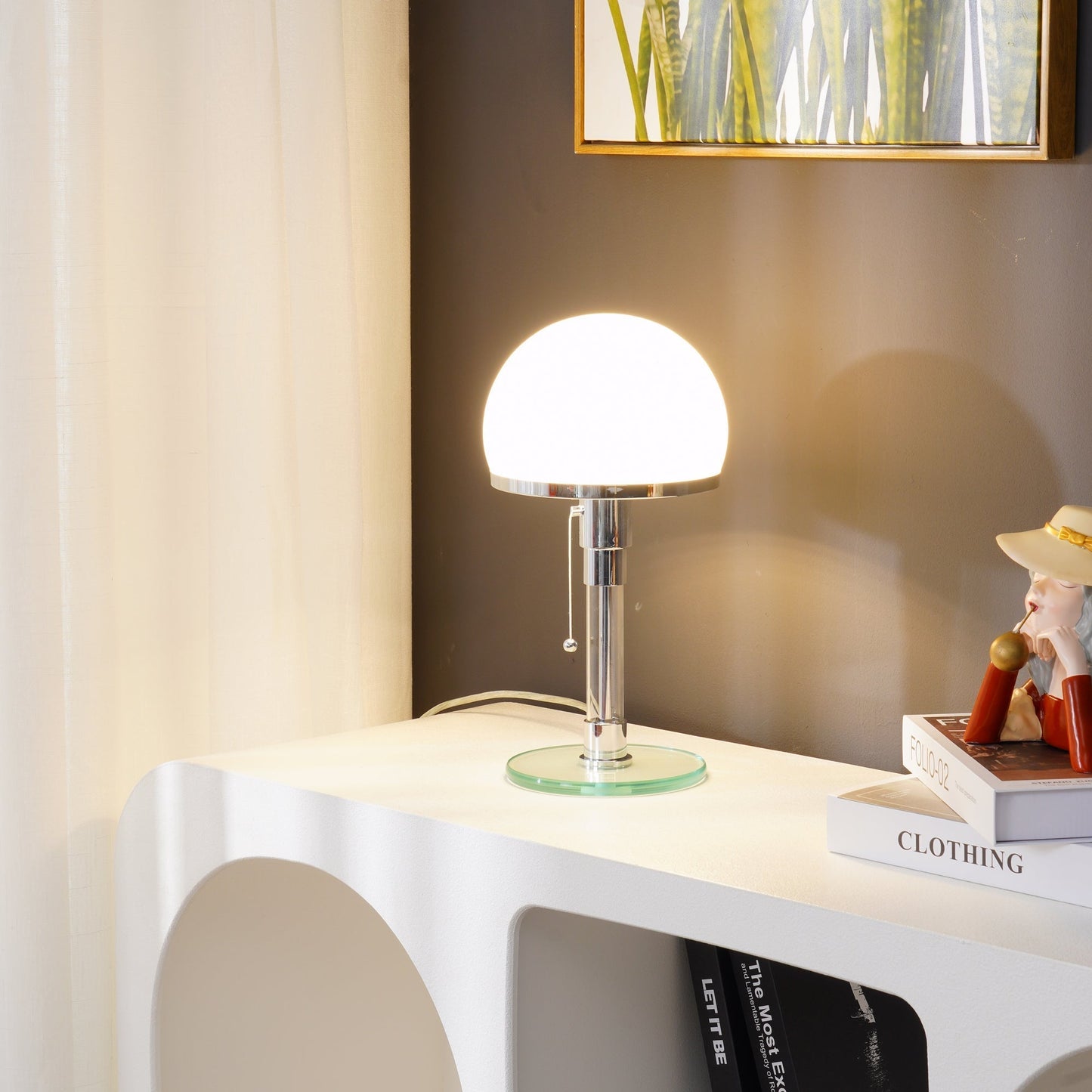 Sleek Metal Desk Lamp