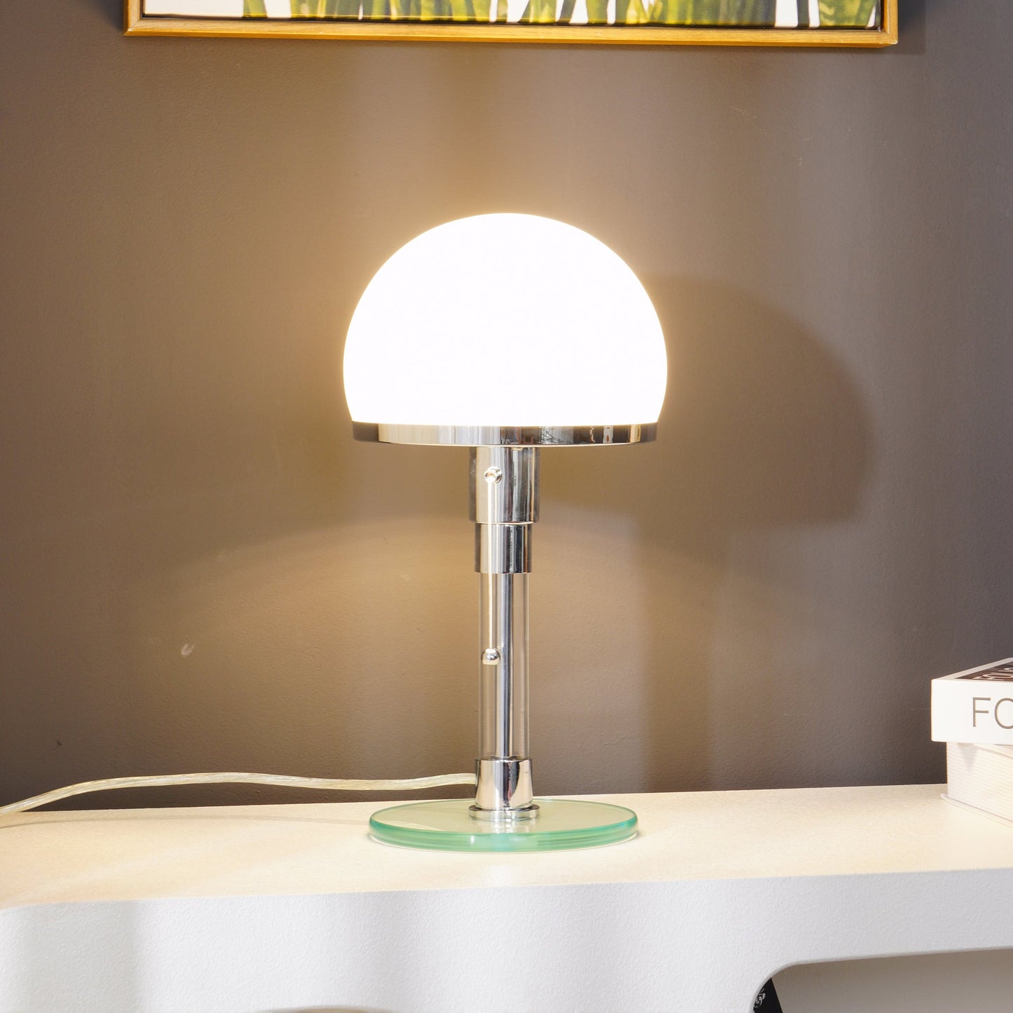 Sleek Metal Desk Lamp