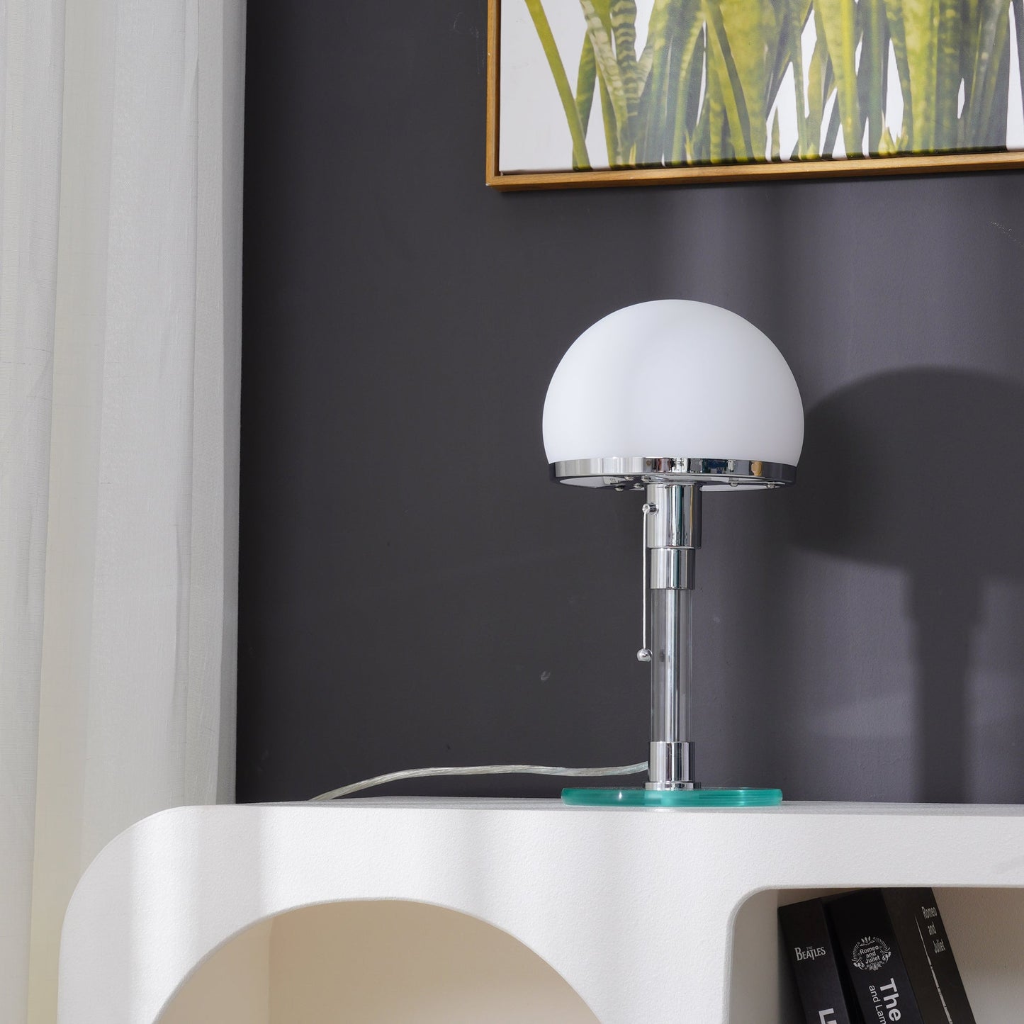 Sleek Metal Desk Lamp