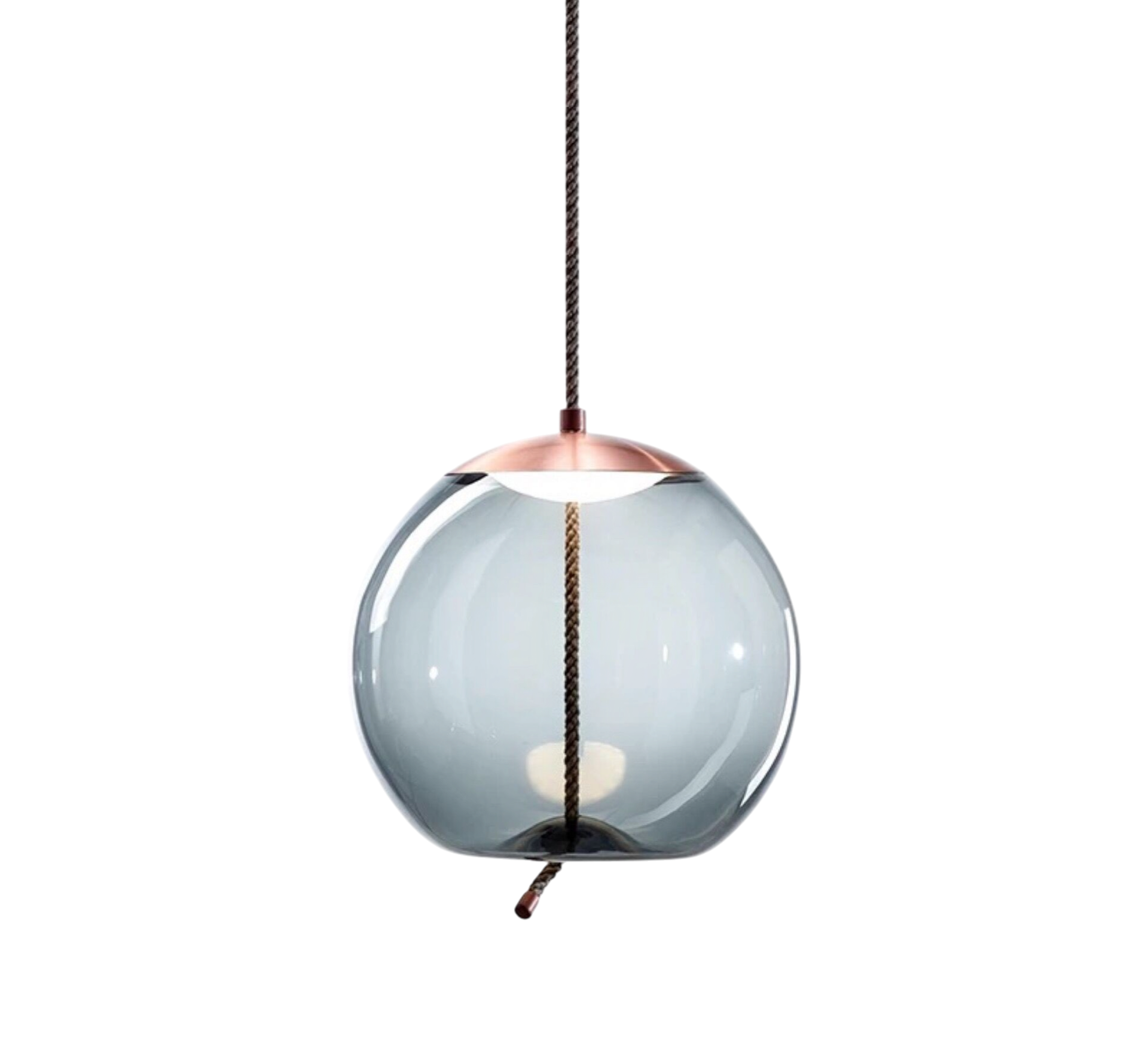 Luxurious Rose Gold Hanging Light Pendant - Fesara