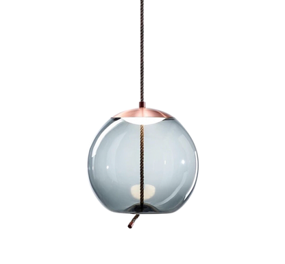 Luxurious Rose Gold Hanging Light Pendant - Fesara