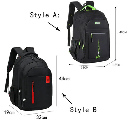 Waterproof Mens Backpack Oxford Style Bag