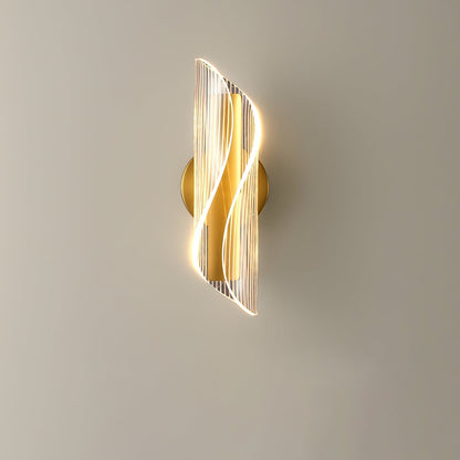 Luxurious Crystal Glass Wall Lamp